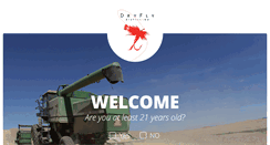 Desktop Screenshot of dryflydistilling.com